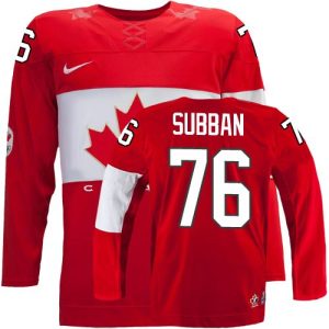 Olympic Hockey P.K Subban Authentic Kinder Rot – Team Canada #76 Auswärts 2014